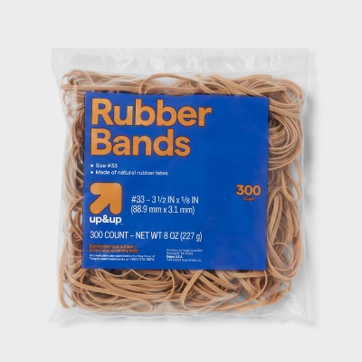 Tan Stationery & Office Supply - Rubberband 300ct Size 33 3-1/2''x 1/8''
