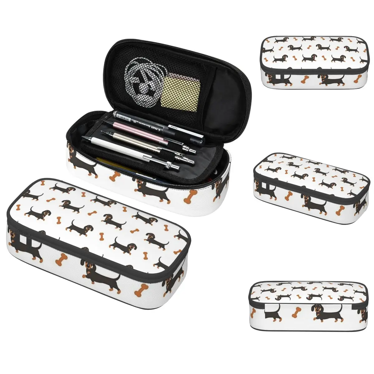 Tan Stationery & Office Supply - Black And Tan Dachshund Sausage Dog