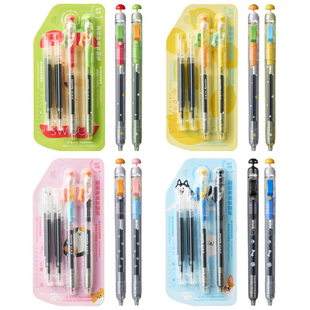 Gel Ink Pen Set - 4Pcs/set 0.5mm Relax Switch Pen Anti-Anxiety