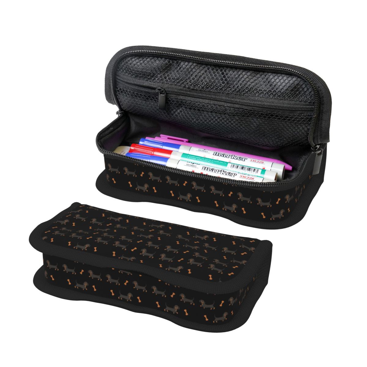 Tan Stationery & Office Supply - Black And Tan Dachshund Sausage Dog