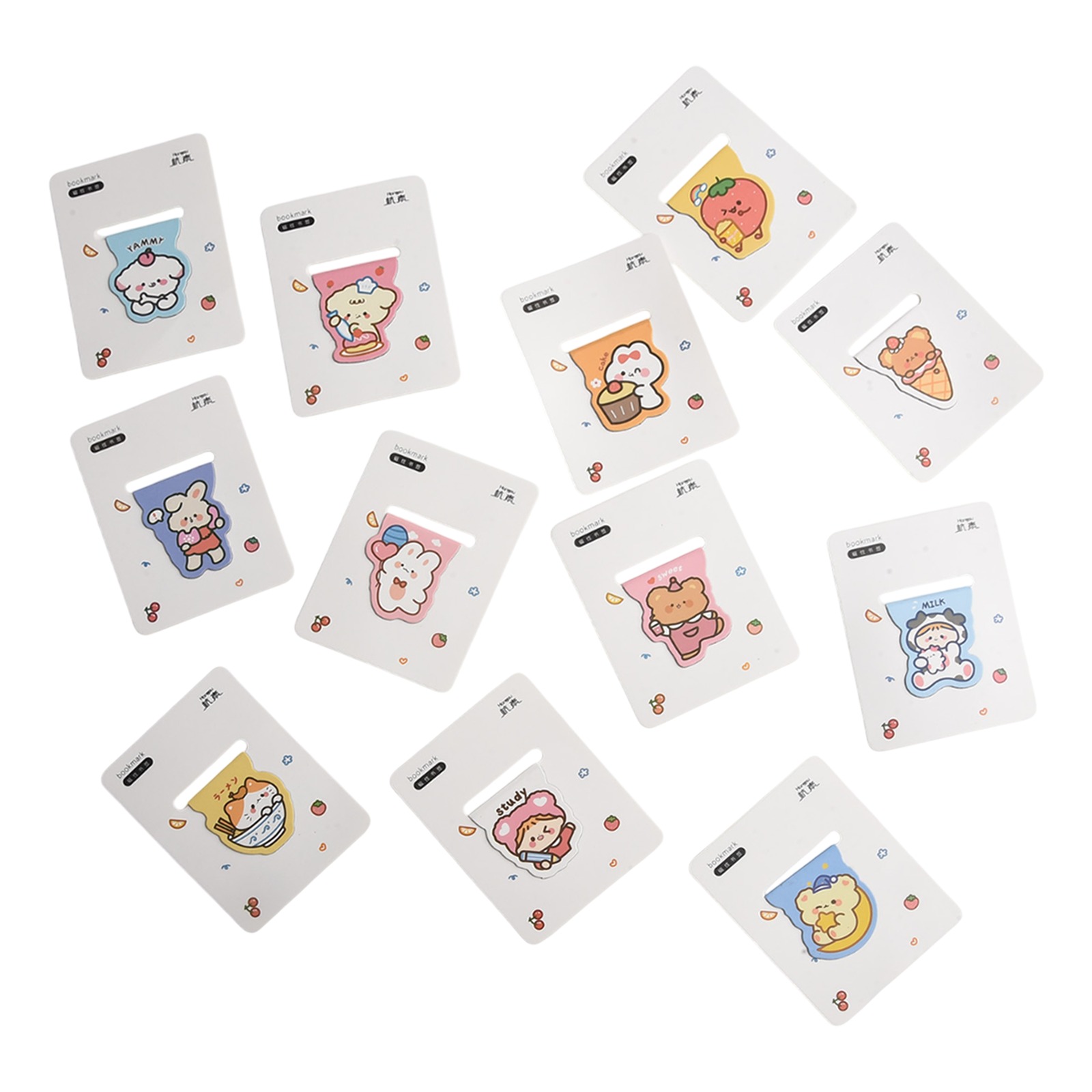 Paperclip Magnetic Set - For Reading Office School File Organizer