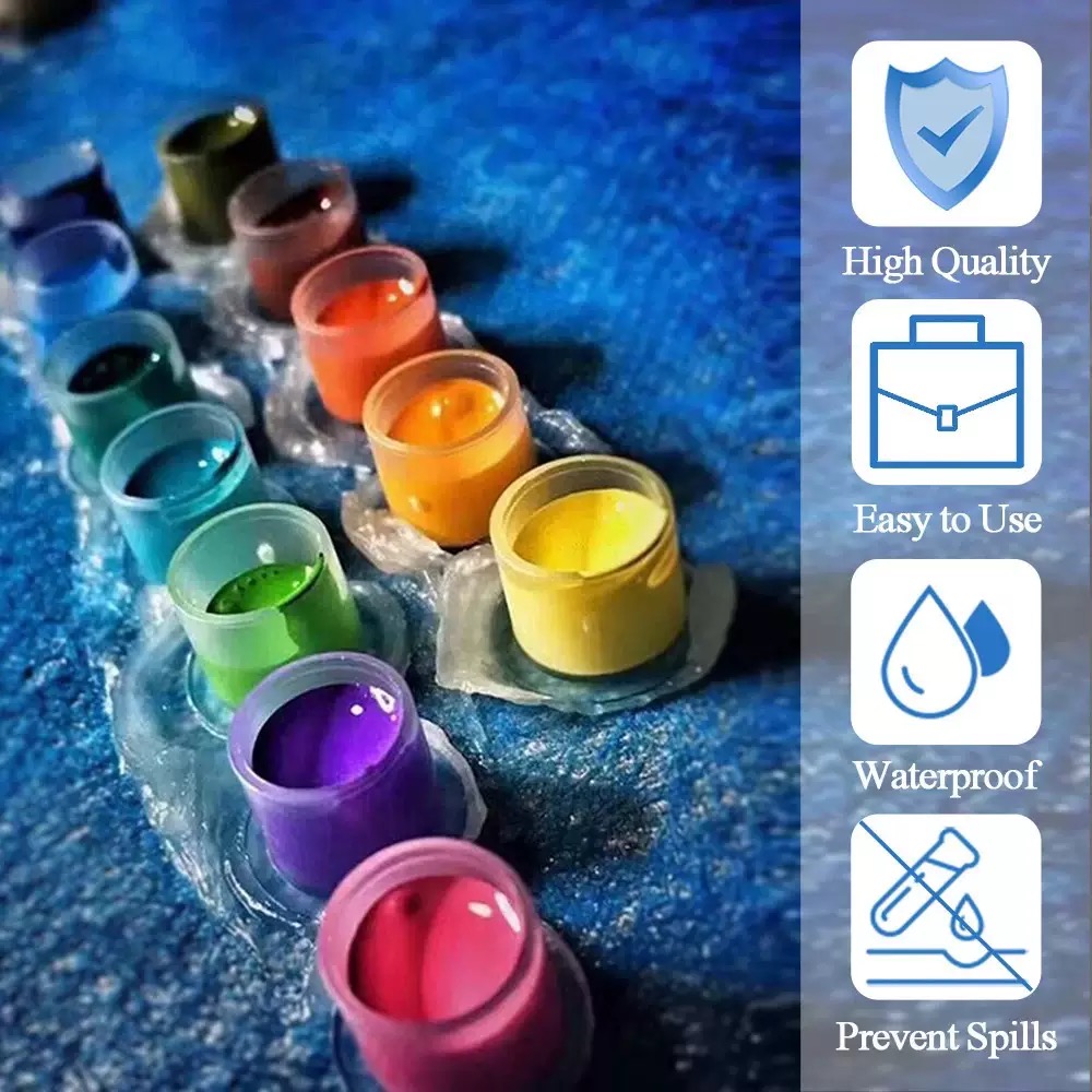 Calligraphy Ink Bottle - 1000/500/100pcs Plastic Tattoo Ink Cups Steady