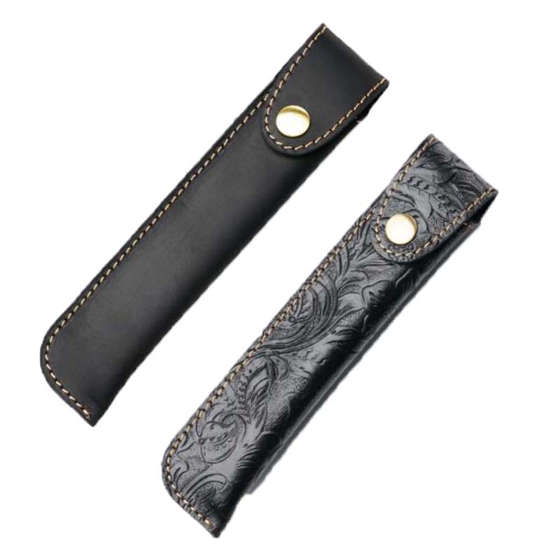 Office Stationery Supply Business - 1pc Pen Bag Leather Packaging Bag