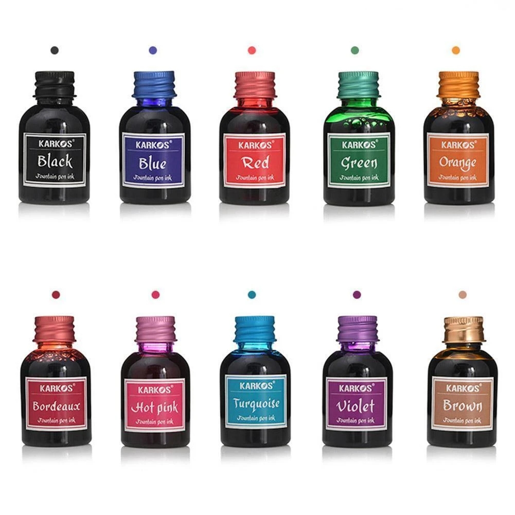 Calligraphy Ink Bottle - Fountain Pen Ink Bottle 30 ml