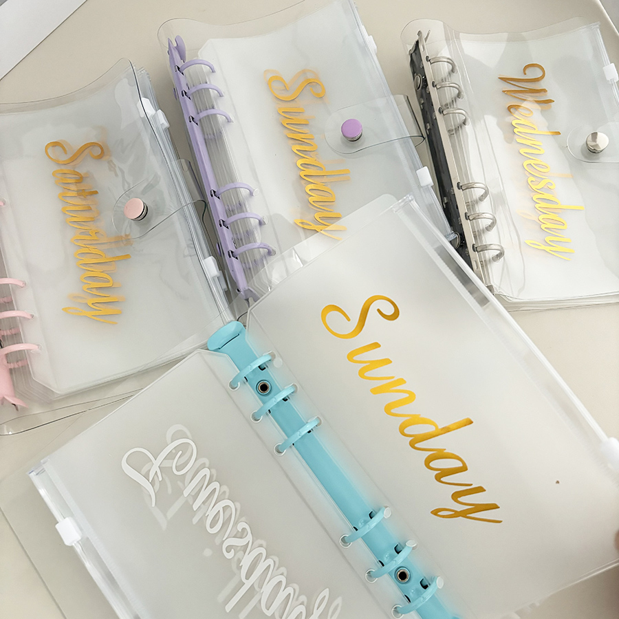 Planner Weekly Budget - Sharkbang 1 Set A6 Macarone Binder