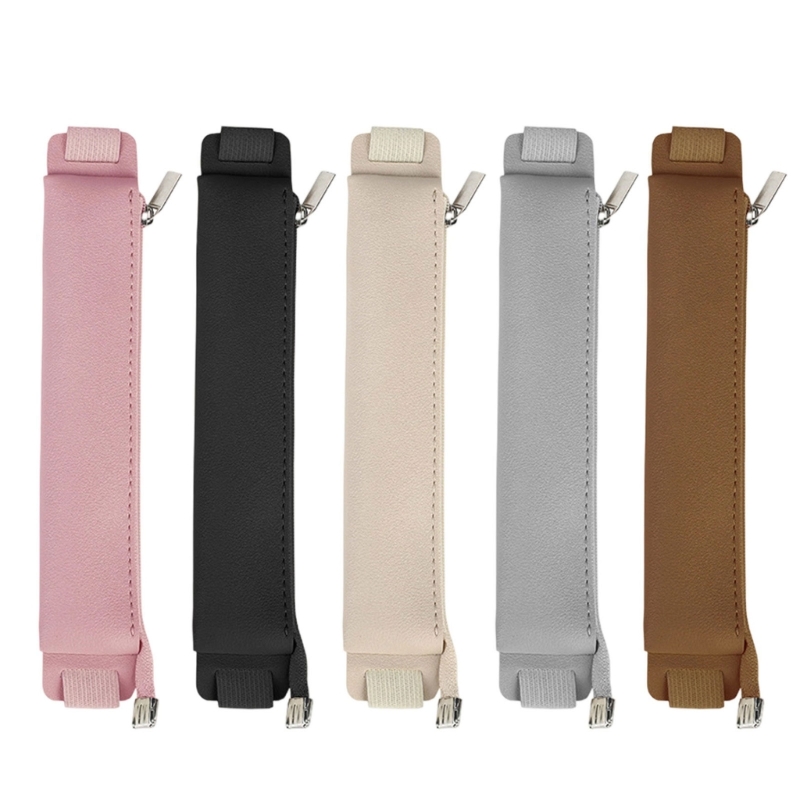 Journal Leather Hardcover - CORA Adjustable Elastic Band Pen Case