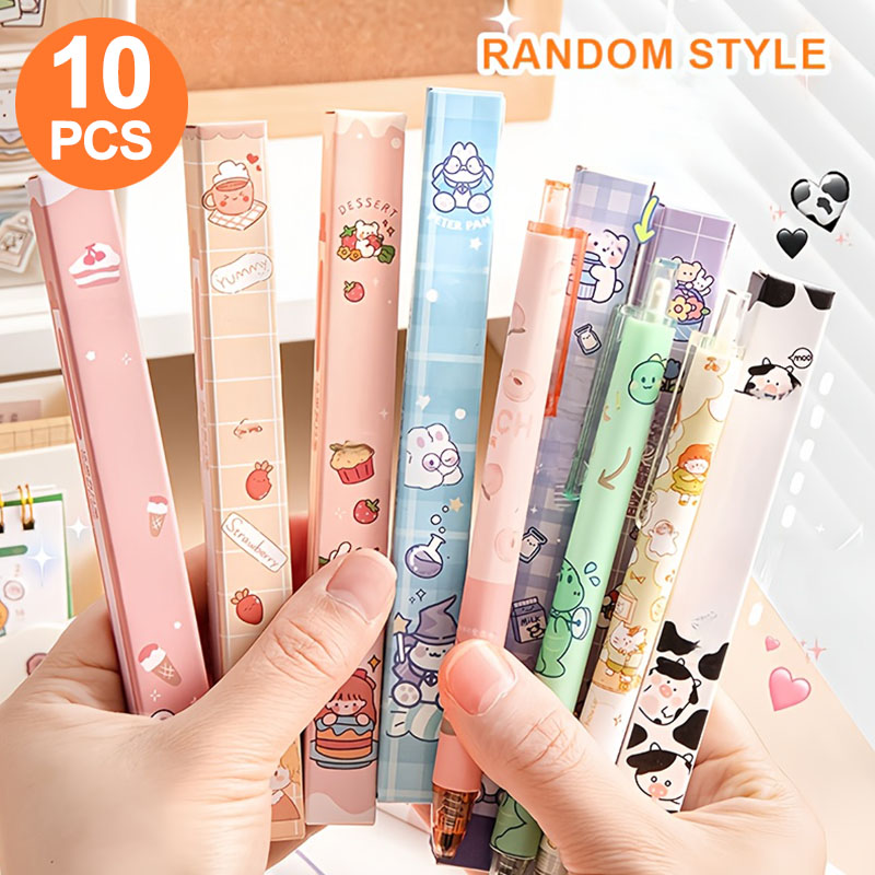 Office Stationery Supply Business - 10 Single Gel Pens in a