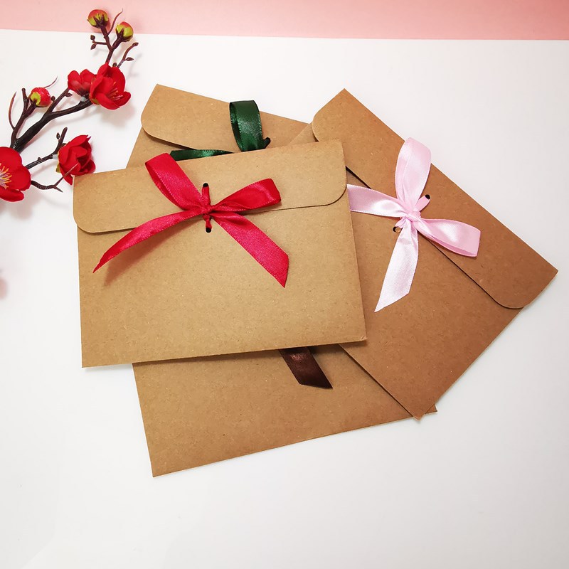 10Pcs Retro Kraft Envelope Bag - Letter Envelope Kraft ulasan dan harga
