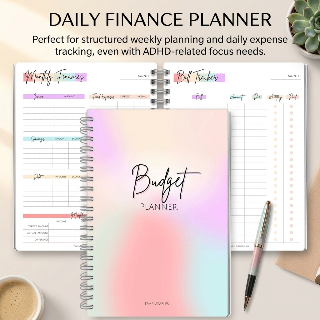 Daily Income And Expense Noteb - Planner Weekly Budget ulasan dan harga