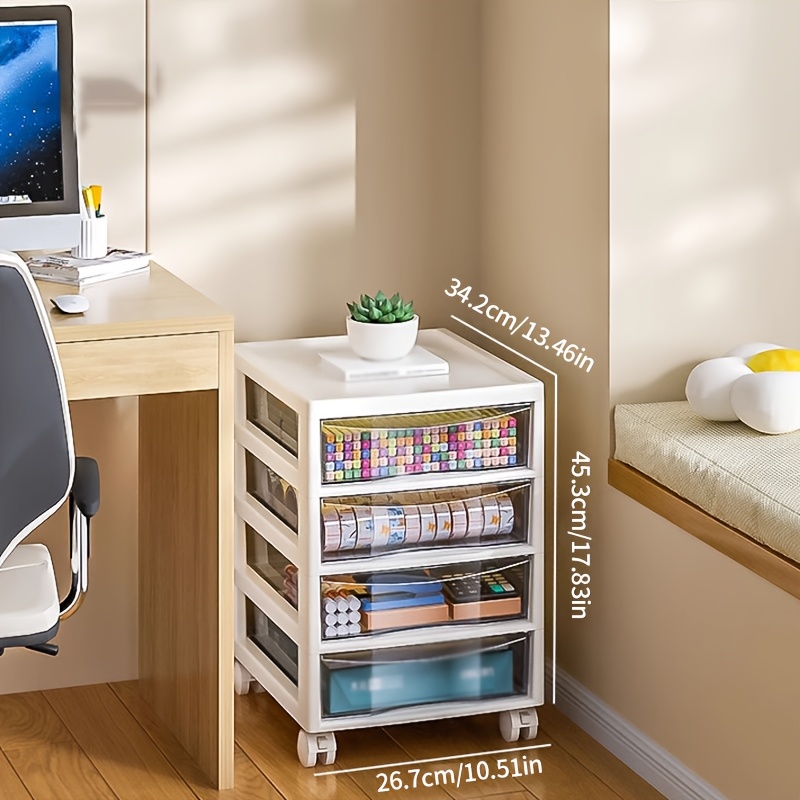 Multi-Layer Rolling Storage Ca - Stationery Office Supply Store ulasan dan harga