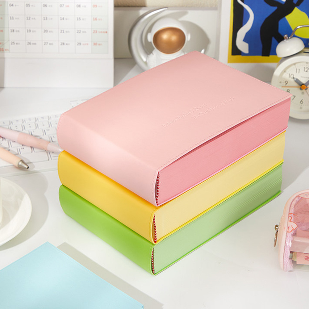 Thickened Color Brick Notebook - Journal Leather Hardcover ulasan dan harga