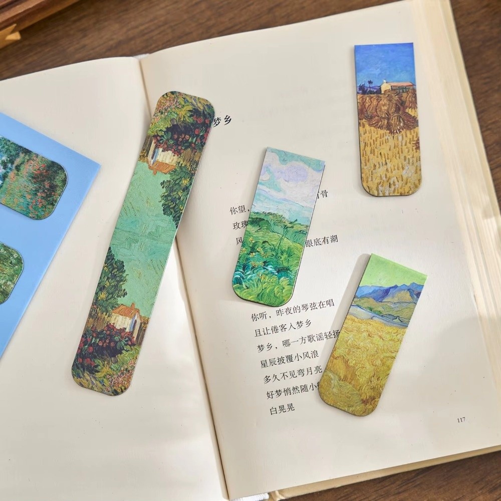 Retro Magnetic Bookmarks Set A - Paperclip Magnetic Set ulasan dan harga