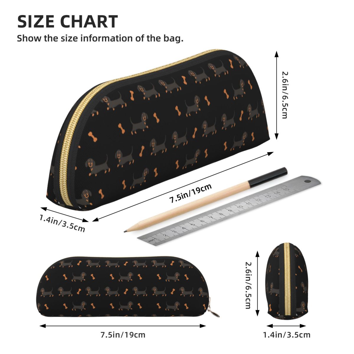 Black And Tan Dachshund Sausag - Tan Stationery & Office Supply ulasan dan harga