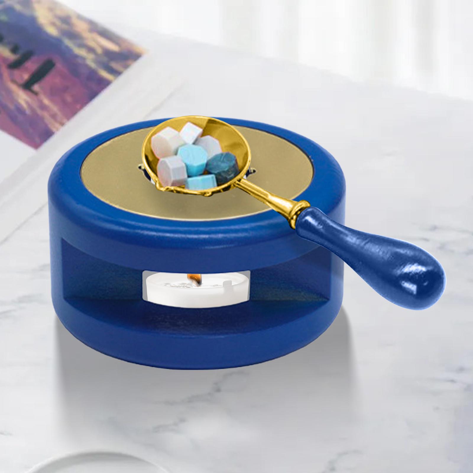 Wax Seal Warmer Copper Wood Me - Wax Seal Stamp Kit ulasan dan harga