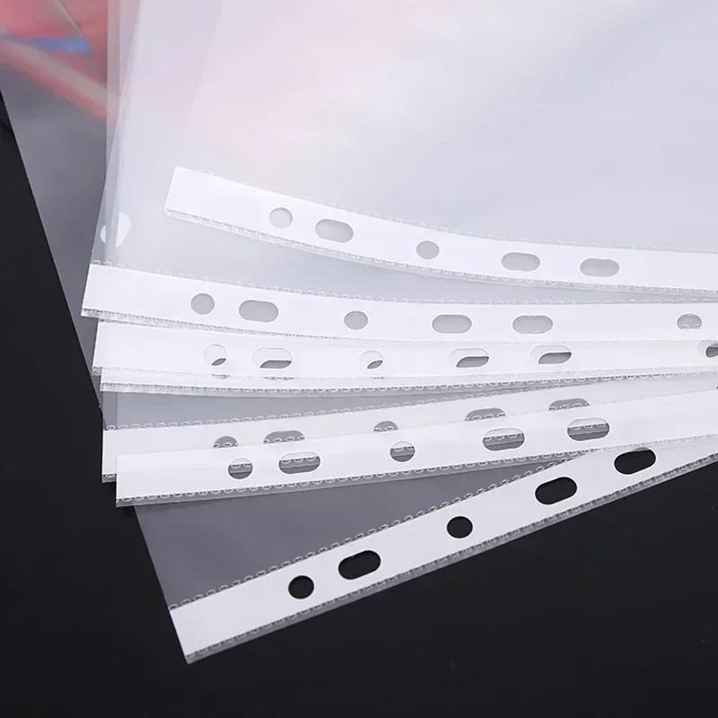 100pcs Clear A4 Plastic File F - Binder Clip Assorted ulasan dan harga