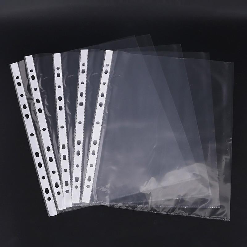 100pcs Clear A4 Plastic File F - Binder Clip Assorted ulasan dan harga