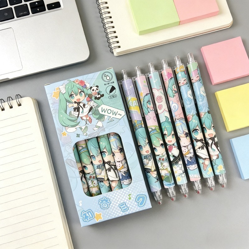 Hatsune Miku quick-drying gel  - Gel Ink Pen Set ulasan dan harga