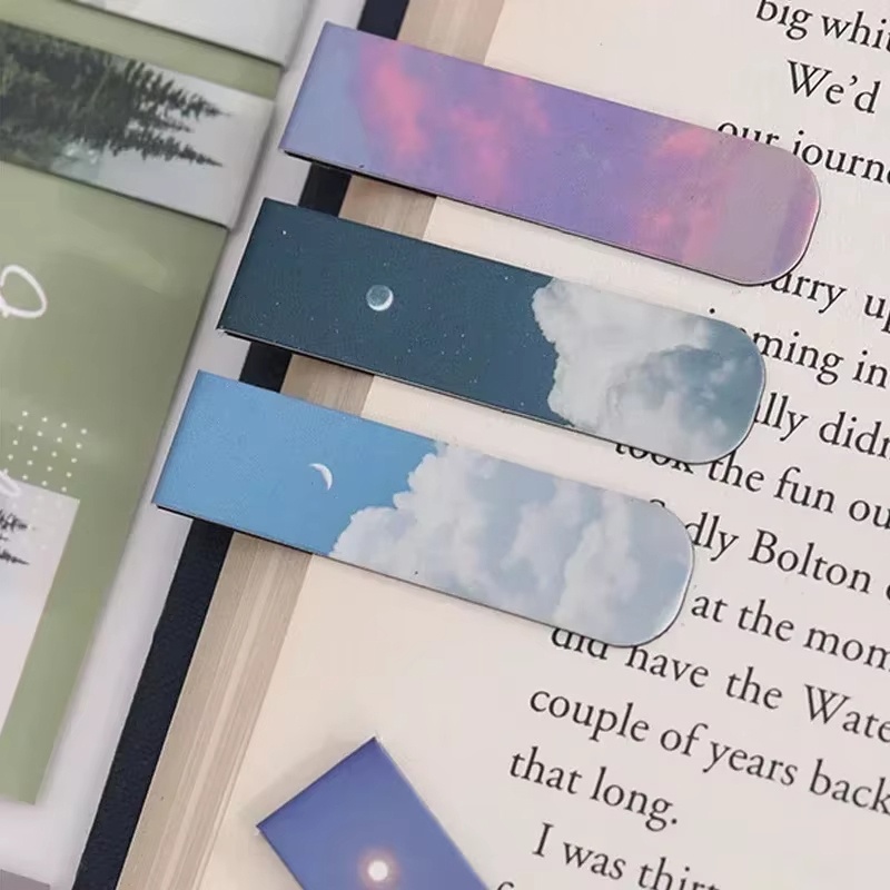 2Pcs Magnetic Bookmark Beautif - Paperclip Magnetic Set ulasan dan harga