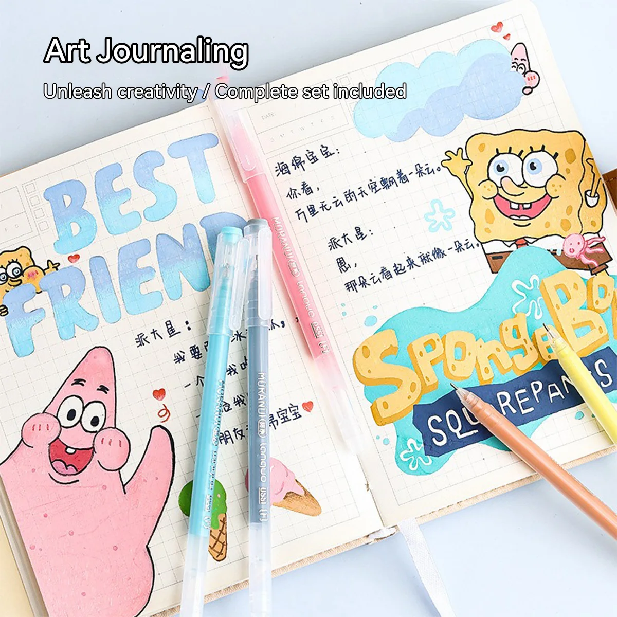 9pcs Set Morandi Color 0.5mm G - Gel Ink Pen Set ulasan dan harga