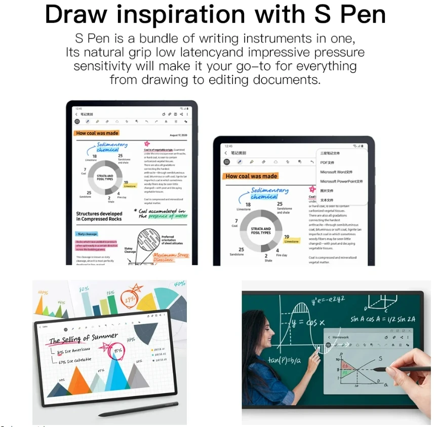 2025 Tablet Stylus S Pen for S - Sticky Note Cube ulasan dan harga