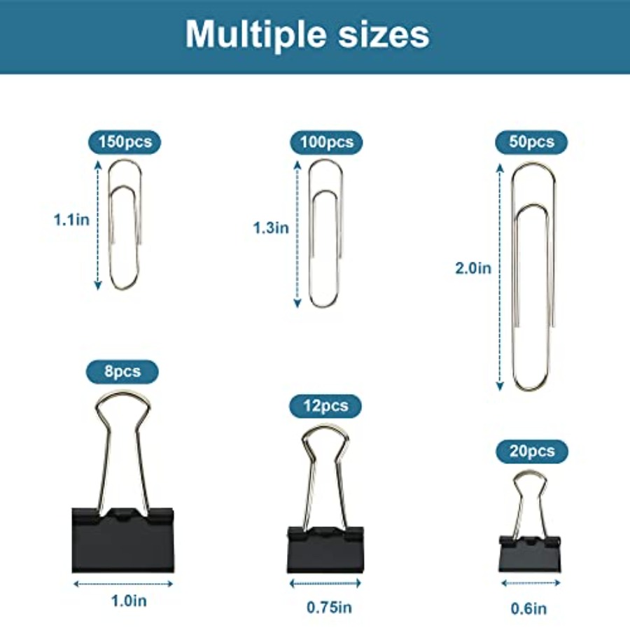 Assorted Size Binder Clips and - Binder Clip Assorted ulasan dan harga