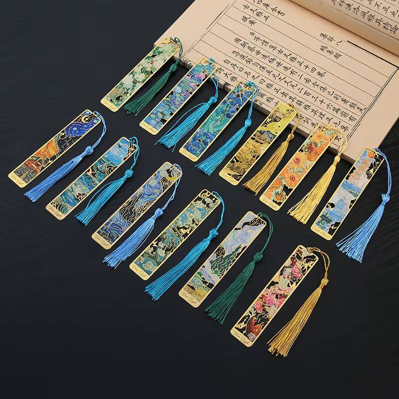 1-6-12 Pcs Creative Metal Book - Office Supply Office Stationery Items ulasan dan harga