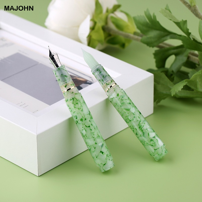 MAJOHN N8 Resin Glass Dip Pen  - Office Stationery Supply Business ulasan dan harga