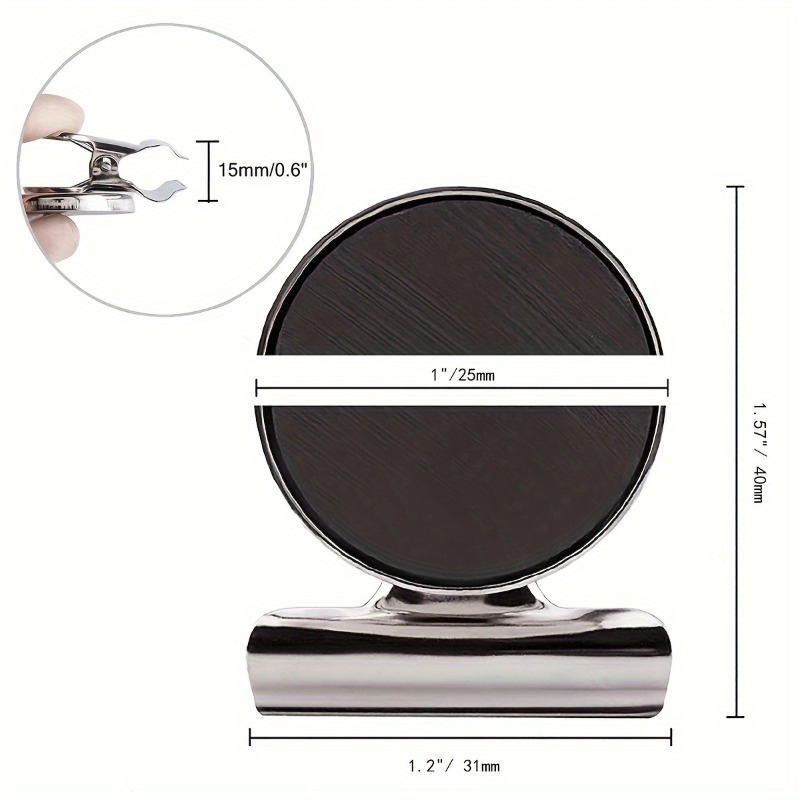 60pcs Strong Magnetic Clips fo - Paperclip Magnetic Set ulasan dan harga
