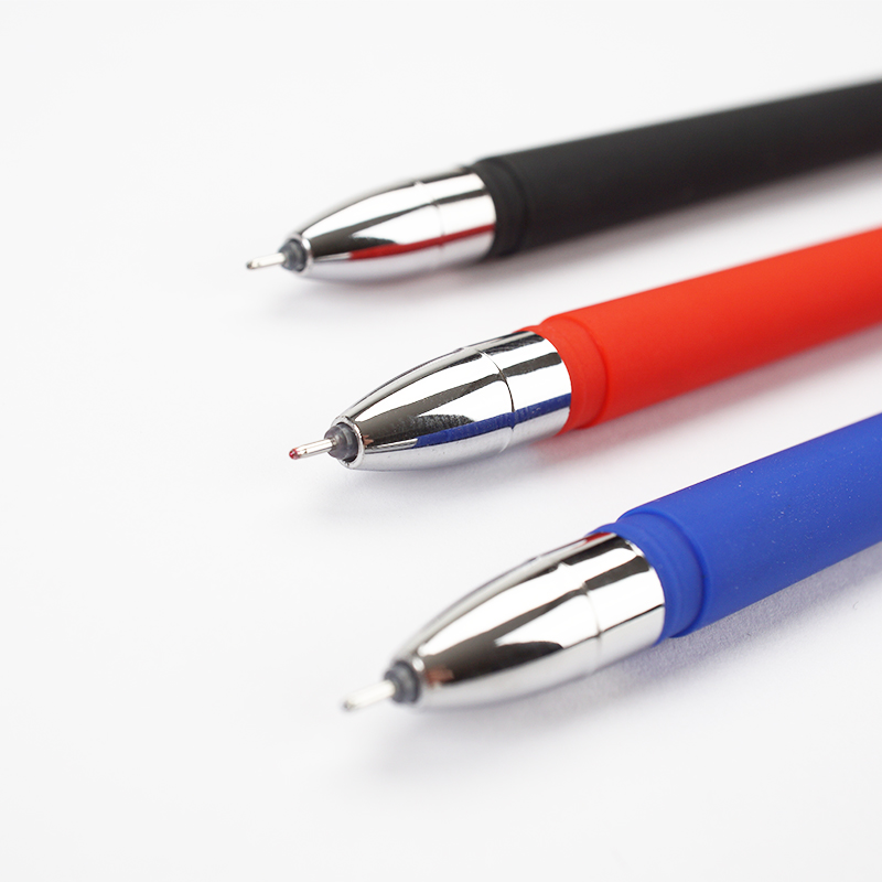 Black Gel Pen Student Exam Wri - Office Stationery Supply Business ulasan dan harga