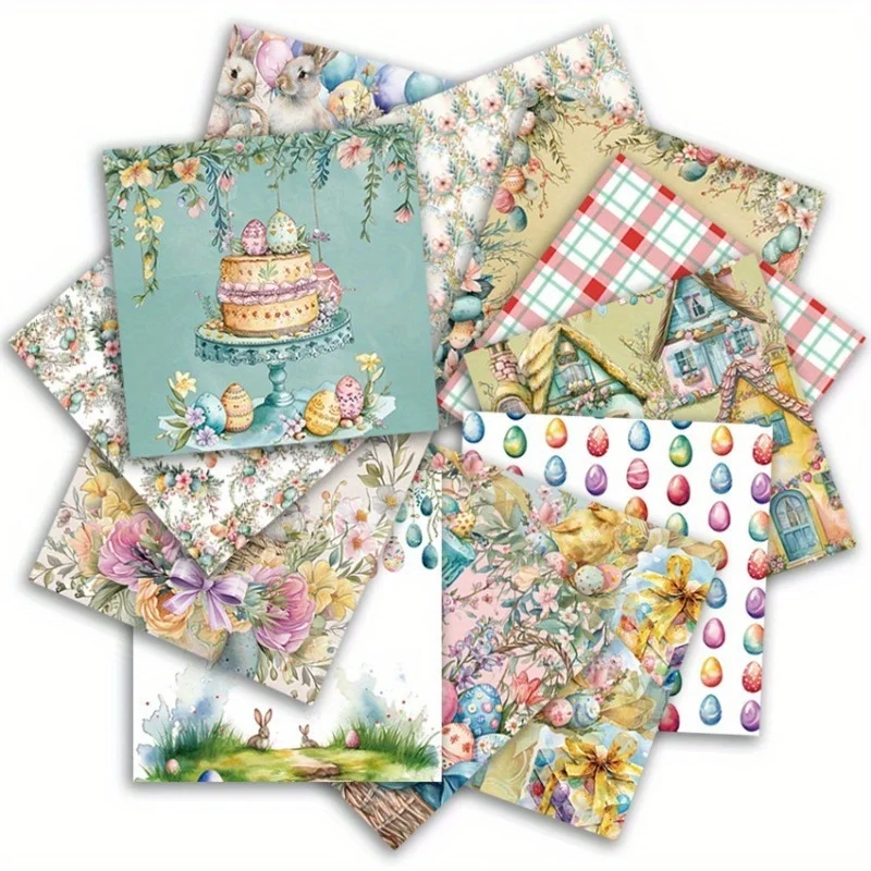 24Pcs Journaling Craft Paper P - Graph Paper Pad ulasan dan harga