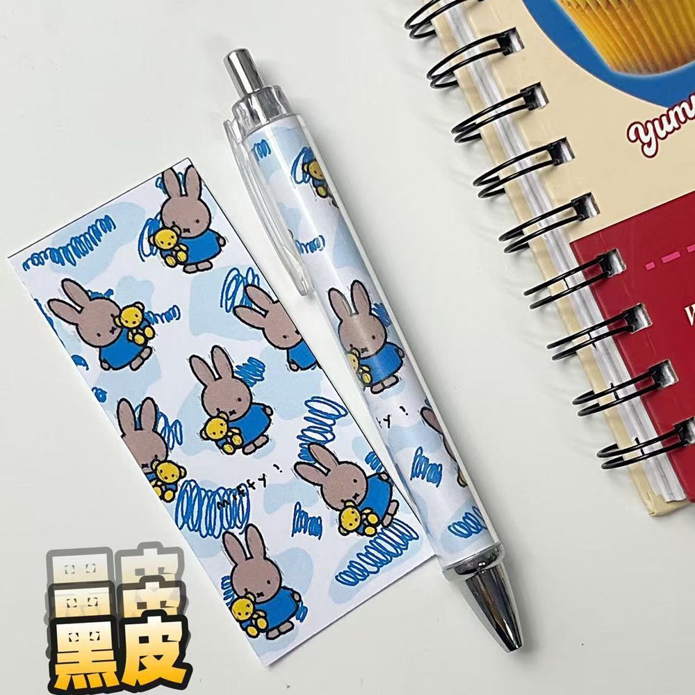 New Miffy Rabbit Press Gel Pen - Gel Ink Pen Set ulasan dan harga