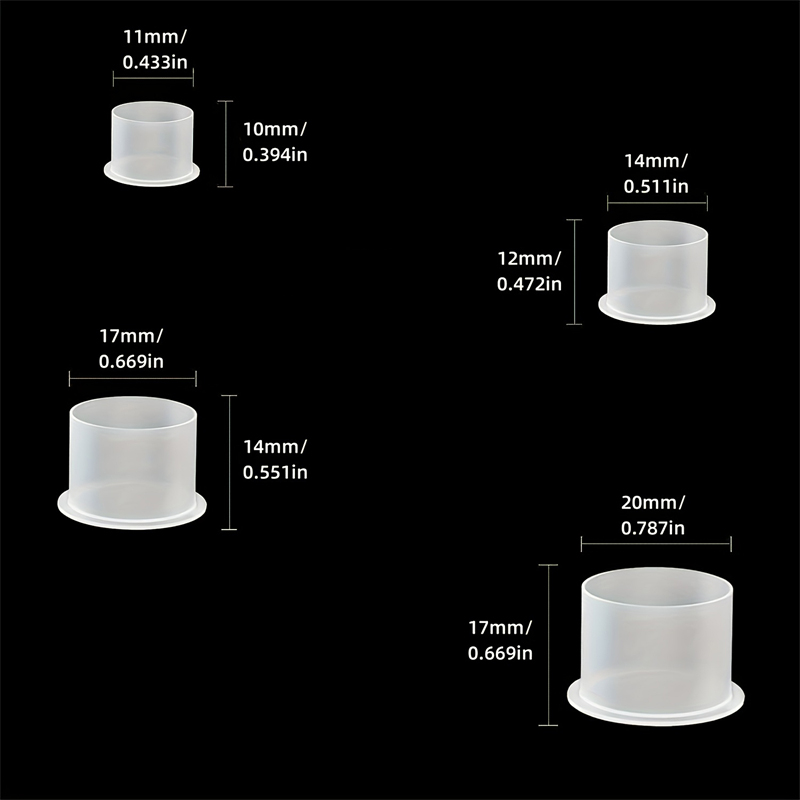 JC TATTOO 100pcs Disposable Ta - Calligraphy Ink Bottle ulasan dan harga