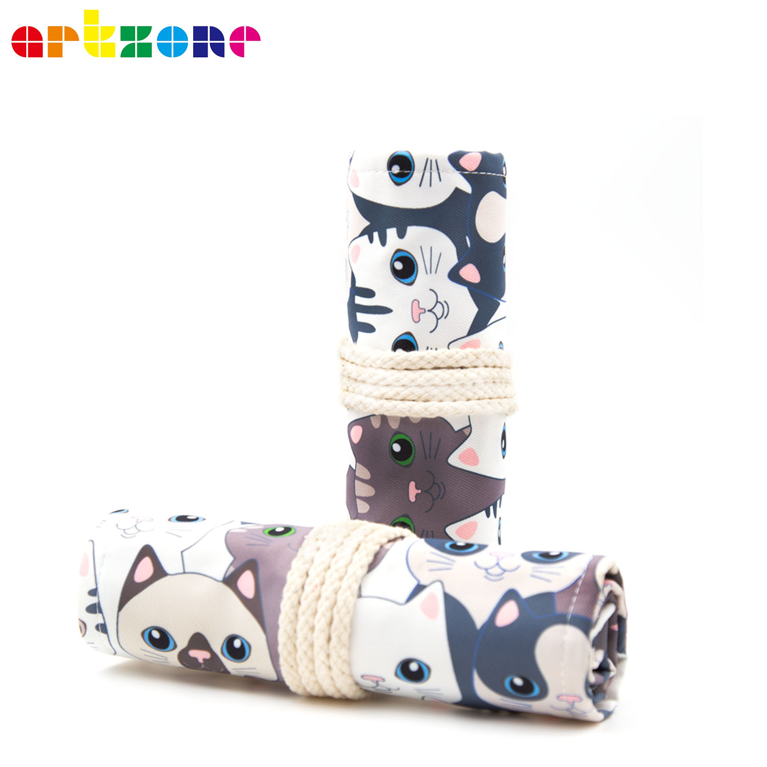 48 Holes Pencil Case Art Pen B - Pen Pouch Roll ulasan dan harga
