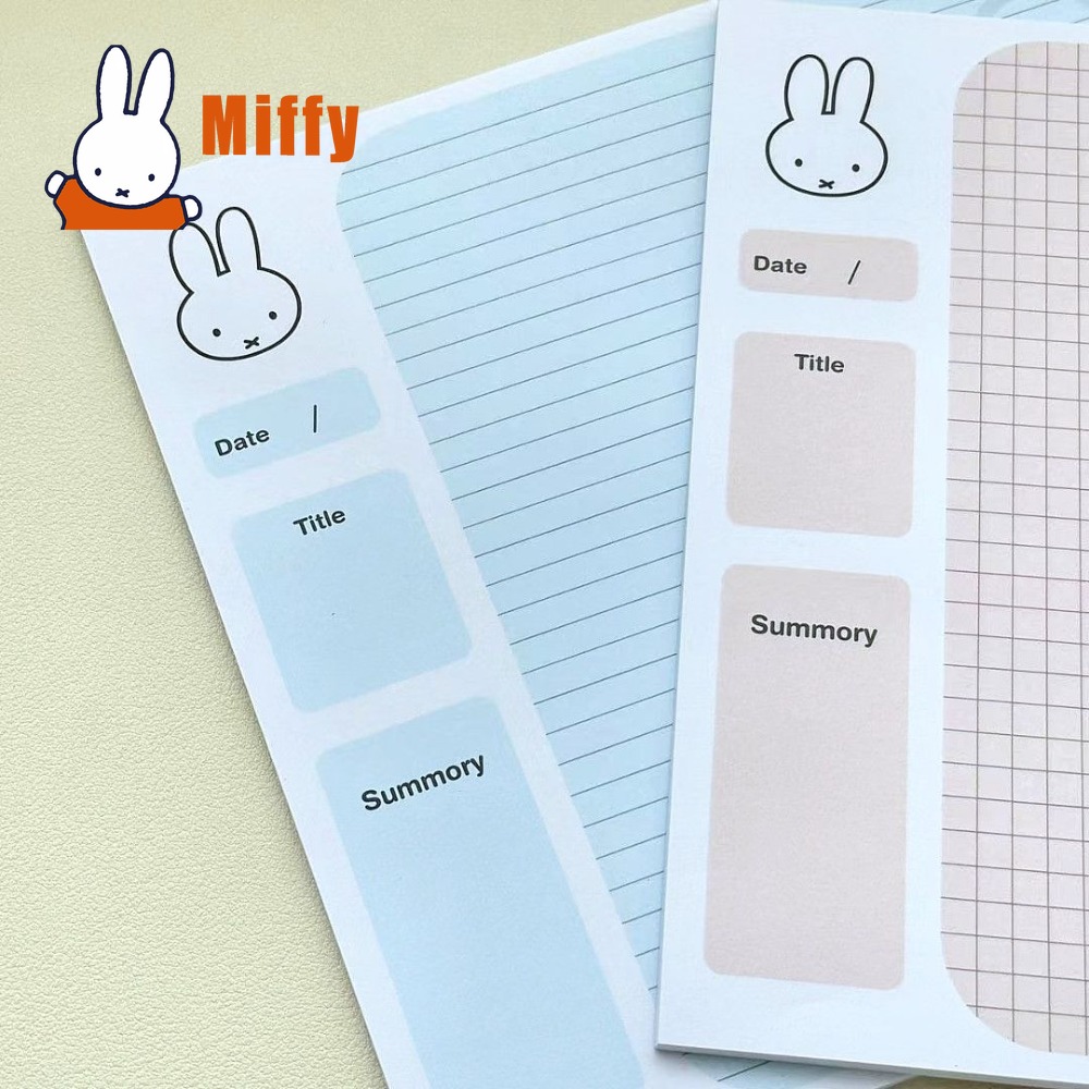 Kawaii Miffy Memo Pad Cute Rab - Office Supply Office Stationery Items ulasan dan harga