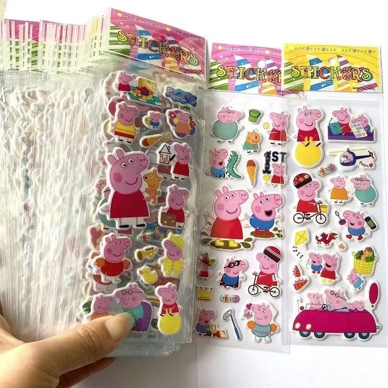 Peppa Pig cartoon sticker note - Memo Pad Sticky ulasan dan harga