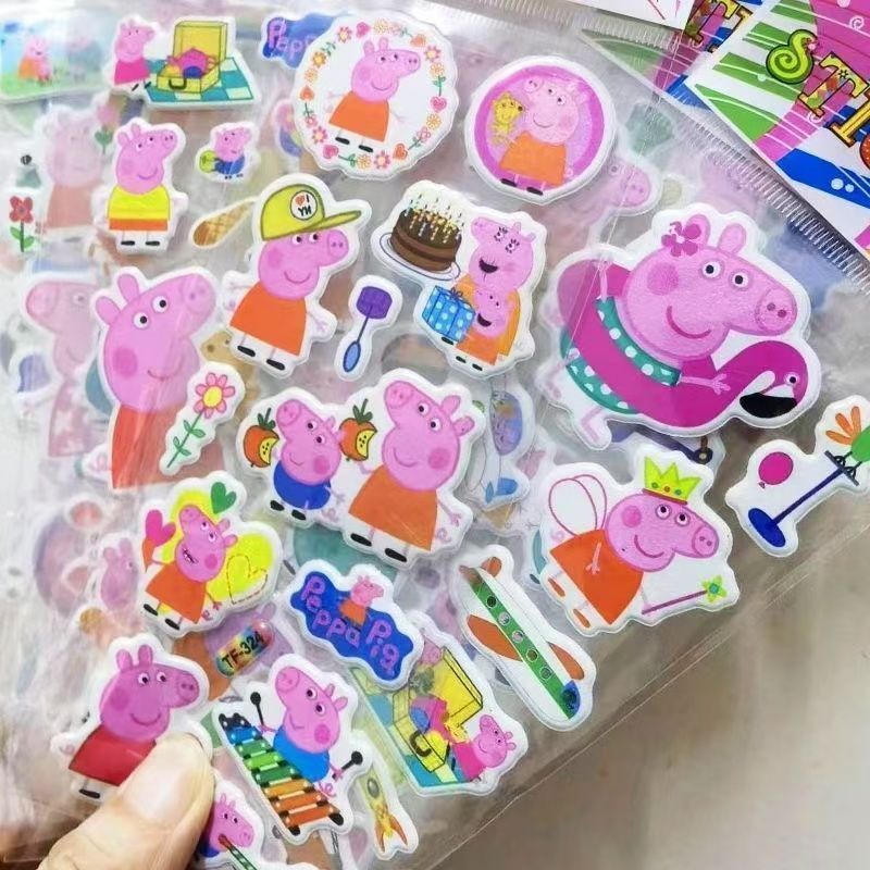 Peppa Pig cartoon sticker note - Memo Pad Sticky ulasan dan harga