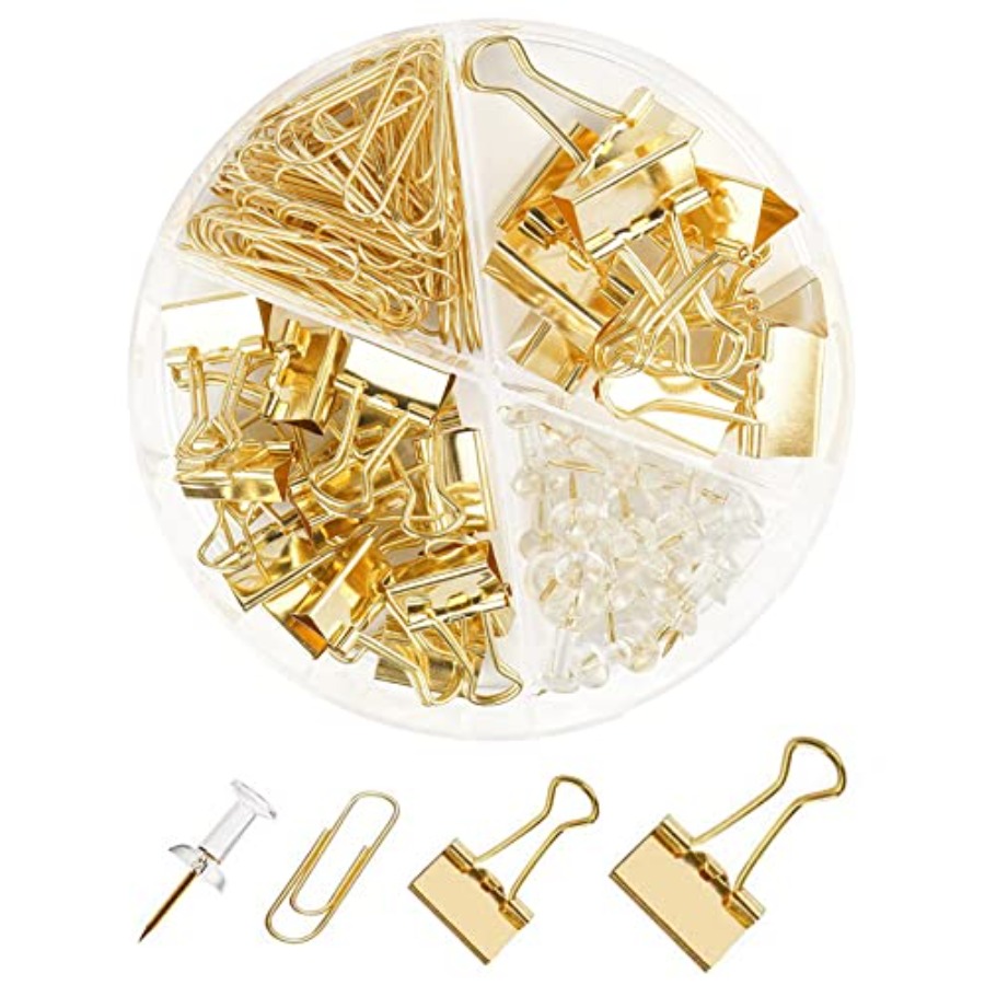 Paper Binder and Clips Set, Me - Binder Clip Assorted ulasan dan harga
