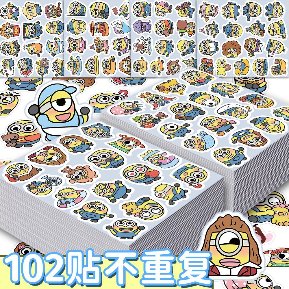 Minions movie anime cartoon cu - Memo Pad Sticky ulasan dan harga