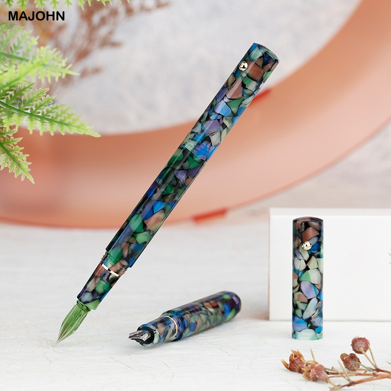MAJOHN N8 Resin Glass Dip Pen  - Office Stationery Supply Business ulasan dan harga