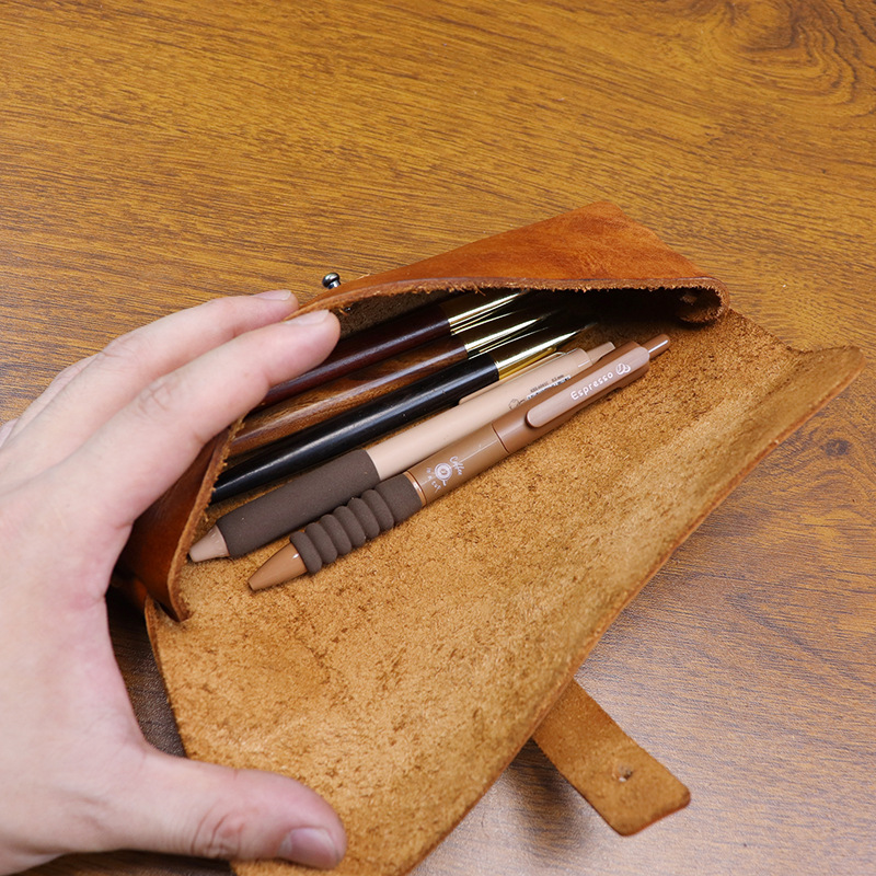 Vintage Vegetable-tanned Leath - Tan Stationery & Office Supply ulasan dan harga