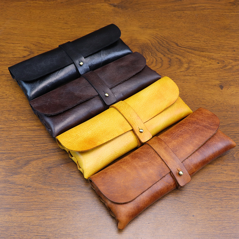 Vintage Vegetable-tanned Leath - Tan Stationery & Office Supply ulasan dan harga