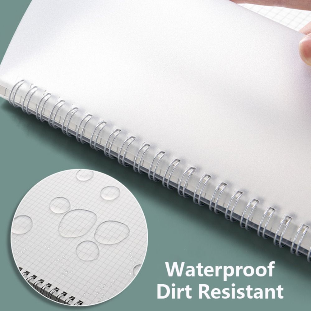 A4/A5/A6/B5 Coil Notebook Grid - Graph Paper Pad ulasan dan harga