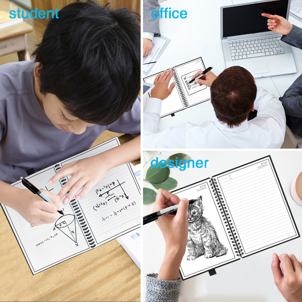 A6 Size Smart Reusable Erasabl - Graph Paper Pad ulasan dan harga