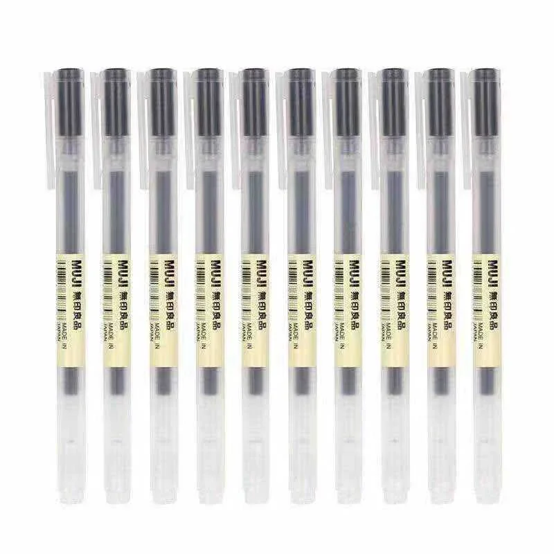 10-30Pcs/Set 0.38/0.5mm Gel pe - Office Stationery Supply Business ulasan dan harga