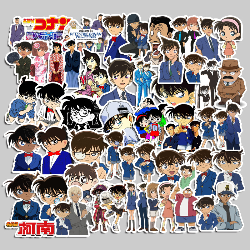 Bandai Detective Conan sticker - Memo Pad Sticky ulasan dan harga