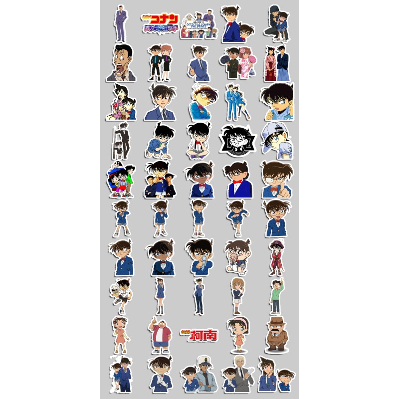 Bandai Detective Conan sticker - Memo Pad Sticky ulasan dan harga
