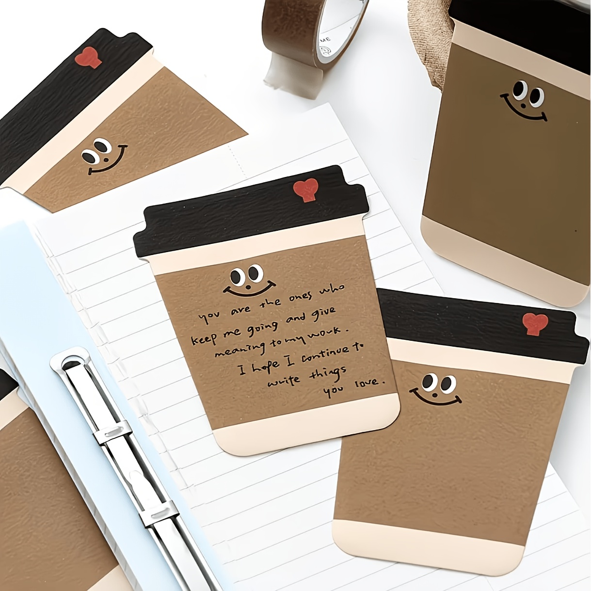 Funny Coffee Pattern Sticky No - Graph Paper Pad ulasan dan harga