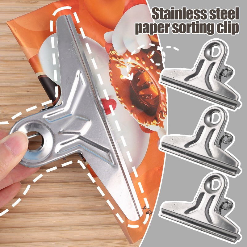 Extra Large Bulldog Paper Bind - Binder Clip Assorted ulasan dan harga