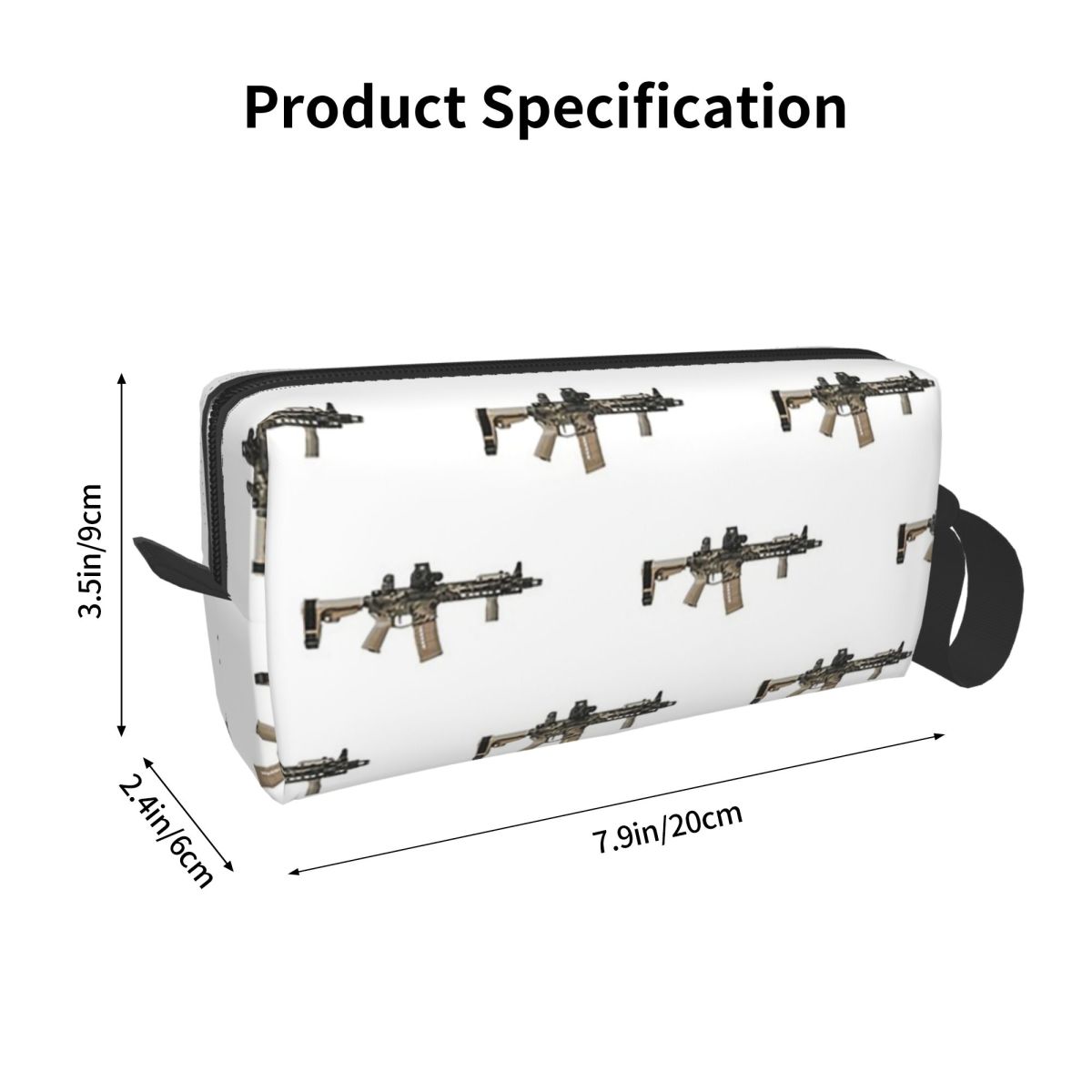 AR-15 Tan Camo Gun White Penci - Tan Stationery & Office Supply ulasan dan harga