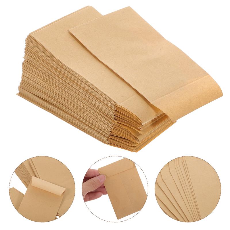 100Pcs Small Kraft Seed Envelo - Letter Envelope Kraft ulasan dan harga